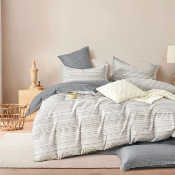 Bedspread Calming (Set 3pcs) Greige Rythmos