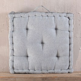 Floor Cushion Kathy Stripe Grey Rythmos GREY