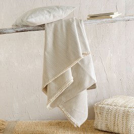 Throw Santorini Beige Rythmos BEIGE