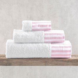 Towels Eloise In Box (Set 3pcs) Pink Rythmos PINK