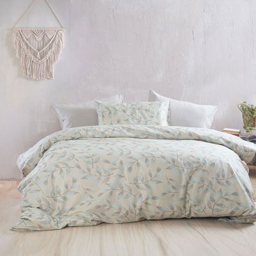 Σεντόνια Demetra Με Λάστιχο (Σετ 3τμχ) Beige Ρυθμός