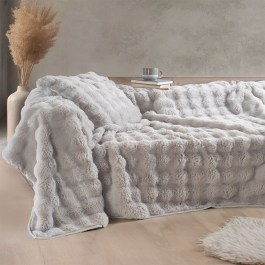 Throw Pop Rabbit Grey Rythmos GREY