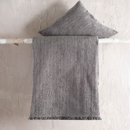 Throw Corvet Grey Rythmos GREY