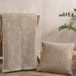 Throw Bianco Brown Rythmos BROWN