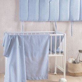 Baby Bed Sheets Motiv (Set 3pcs) Dark Blue Rythmos DARK BLUE