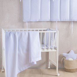 Παπλωματοθήκη Βρεφική Motiv (Σετ 2τμχ) Light Blue Ρυθμός LIGHT BLUE