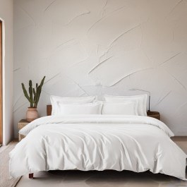 Παπλωματοθήκη Glacier (Σετ 3τμχ) Off White Rythmos OFF WHITE