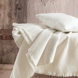 Cushion Cover Elysse Ecru Rythmos ECRU
