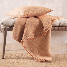 Throw Kelsey Terracotta Rythmos TERRACOTTA