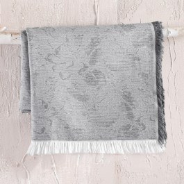 Throw Peony Dark Grey Rythmos DARK GREY