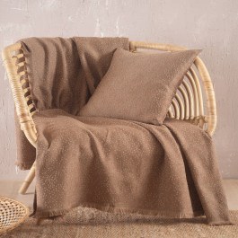 Throw Pixil Brown Rythmos BROWN