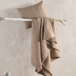 Throw Toris Dark Beige Rythmos DARK BEIGE
