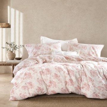 Bedspread Gardenia (Set of 2) Pink Rythmos
