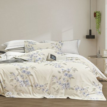 Comforter Bayla (Set of 3) Ecru Rythmos