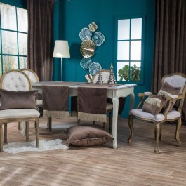 Runner Velvet 40x160 03 Brown Teoran BROWN