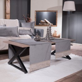 Runner Velvet 11 Silver Teoran SILVER