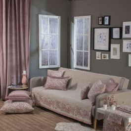 Decorative Pillow (With Filling) Δαπέδου Atlanta 12 Rose Teoran ROSE