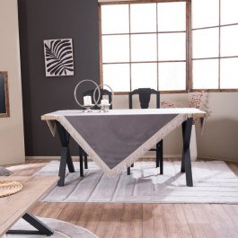 Τραπεζοκαρέ Velvet 11 Silver Teoran SILVER