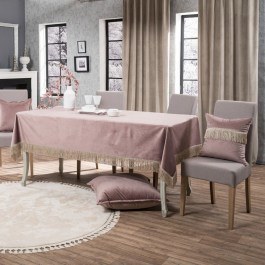 Tablecloth Velvet 12 Purple Teoran PURPLE