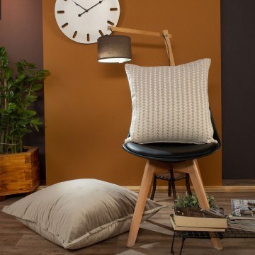 Cushion Manhattan 01 Ecru Teoran