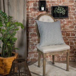 Cushion Manhattan 11 Grey Teoran GREY