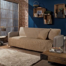 Throw Manhattan 02 Beige Teoran BEIGE