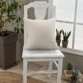 Pillow Case Decorative Guensa 11 Beige-Grey Teoran BEIGE-GREY