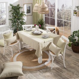 Tablecloth Prado 08 Lime Teoran Lime