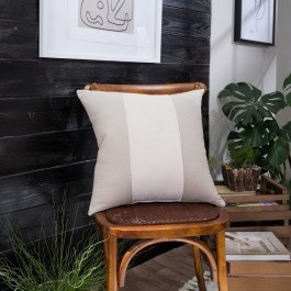 Cushion Linus 01 Ecru Teoran ECRU