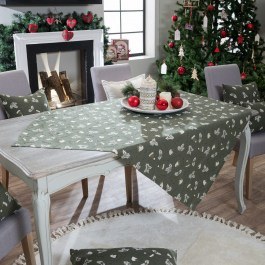 Καρέ Χριστουγεννιάτικο Saxen 10 Red Teoran RED