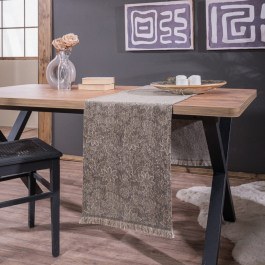 Τραβέρσα Mineapolis All Over 03 Taupe Teoran TAUPE