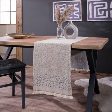 Table Runner Maryland 02 Beige Teoran