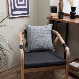 Cushion Cover Lancaster 11 Dark Grey Teoran DARK GREY