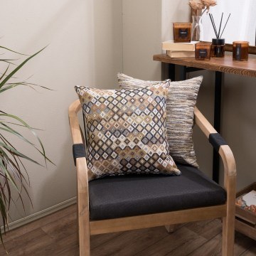 Cushion Carmona Grey-Beige Teoran