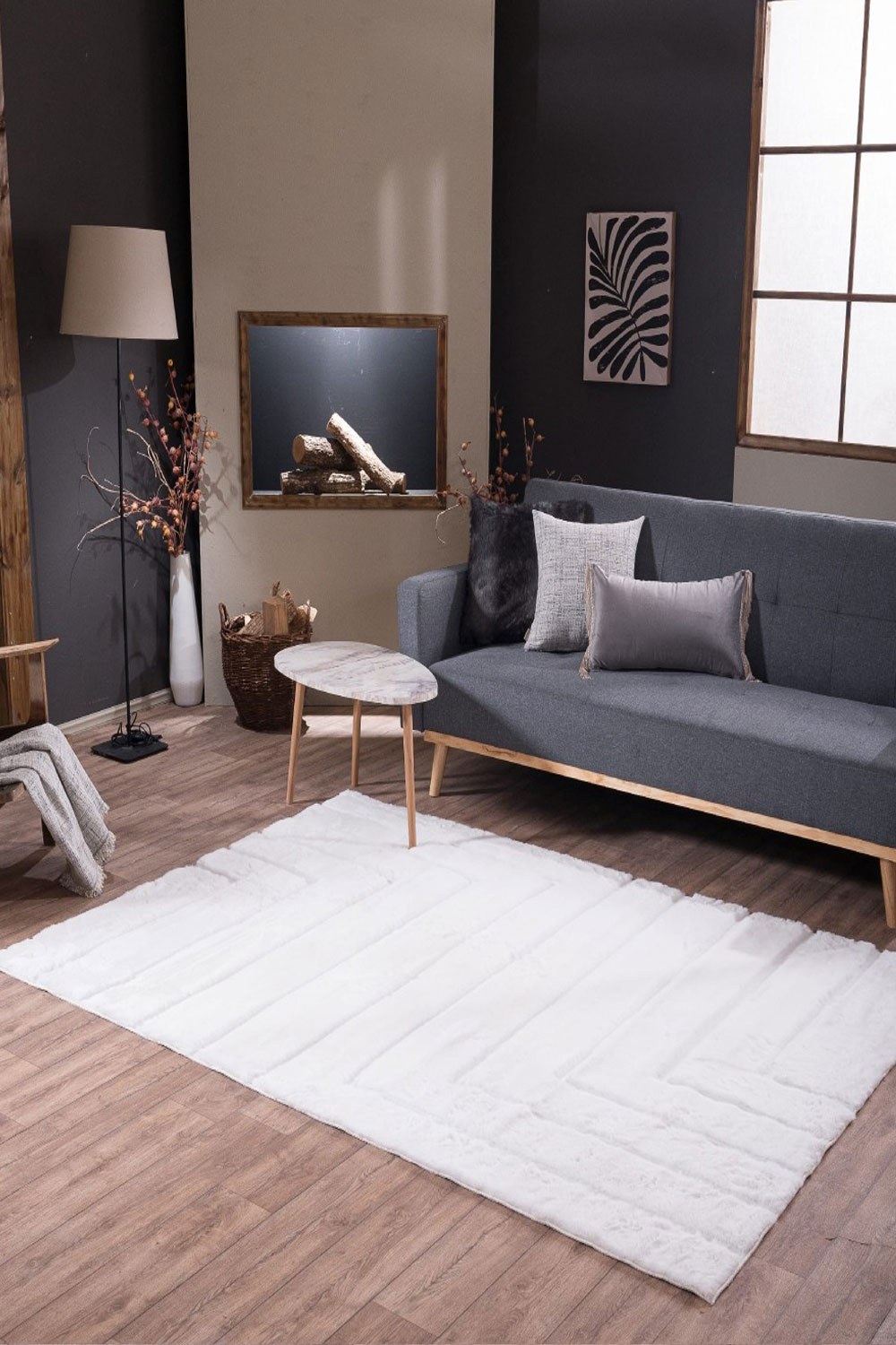 Χαλί Floor 01 Μακρόστενο Off White Teoran