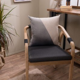 Μαξιλάρι Διακοσμητικό (Με Γέμιση) Mainus 11 Grey Teoran GREY