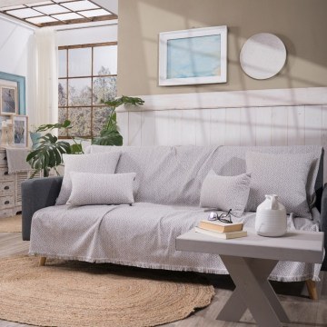 Throw Pesaro 04 Grey Teoran