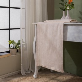 Table Runner Belluno 01 Ecru Teoran ECRU