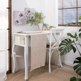 Τραβέρσα Piacenza 01 All Over Ecru Teoran ECRU