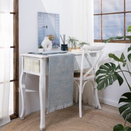 Table Runner Tivoli 05 Blue Teoran BLUE
