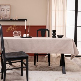 Tablecloth Broto 02 Beige Teoran BEIGE