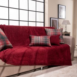 Throw Basic 10 Bordo Teoran BORDO