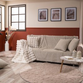 Throw Richmond 02 Beige Teoran BEIGE