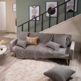 Throw Richmond 03 Grey Teoran GREY