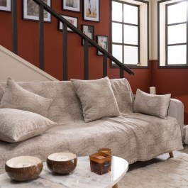 Throw Midland 02 Beige Teoran BEIGE