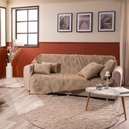 Throw Midland 08 Ochre-Grey Teoran OCHRE-GREY