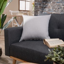 Μαξιλάρι Διακοσμητικό (Με Γέμιση) Bari 04 Light Grey Teoran LIGHT GREY