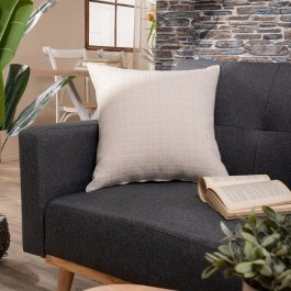 Cushion Cover Urbino 01 Ecru Teoran ECRU