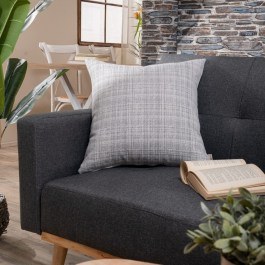 Cushion Cover Urbino 04 Grey Teoran GREY