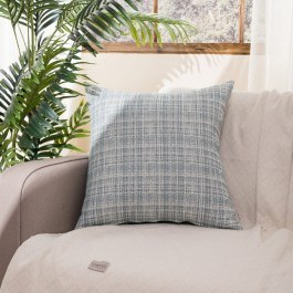 Cushion Cover Urbino 08 Grey-Blue Teoran GREY-BLUE